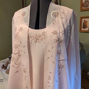 Coldwater Creek pink formal dress